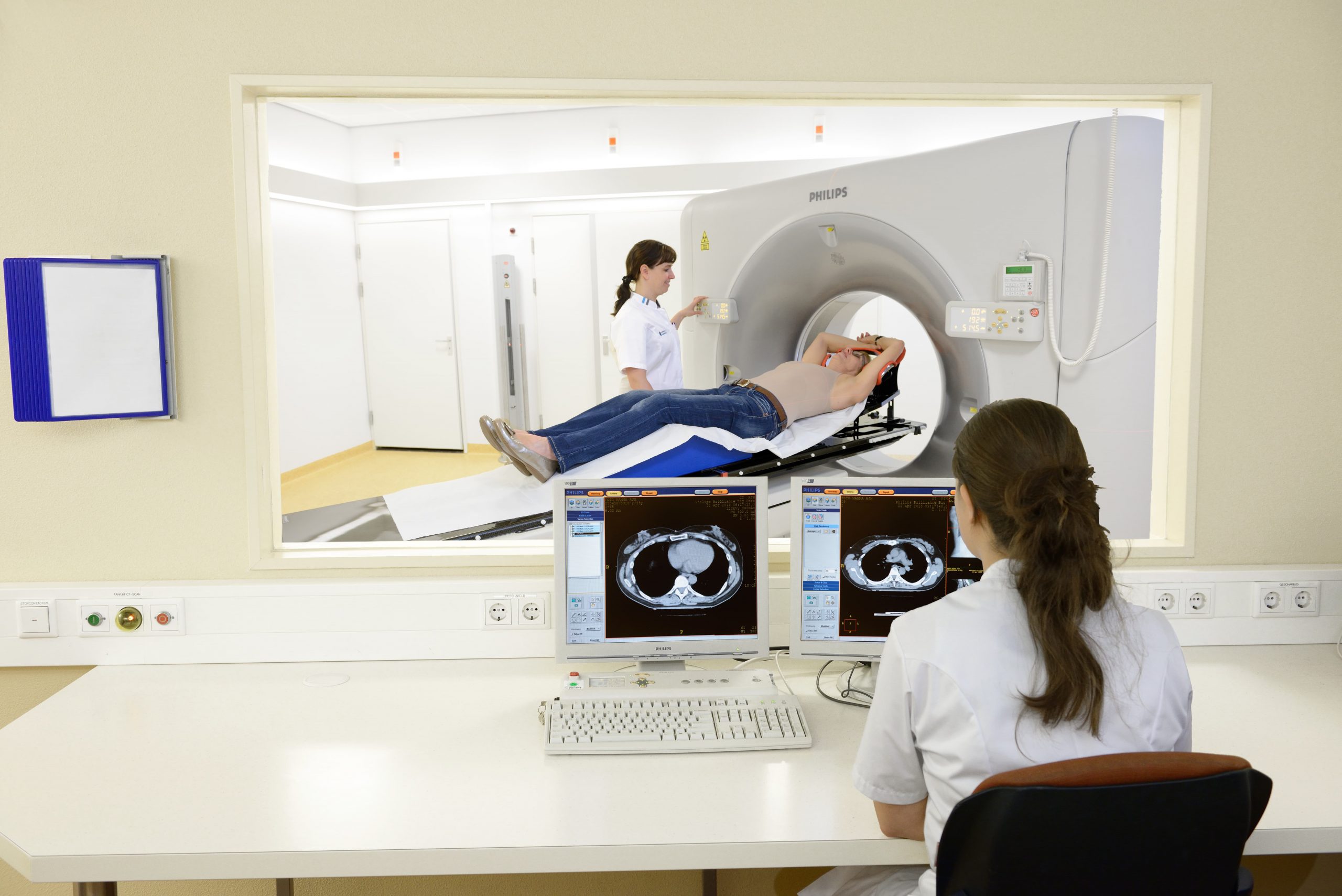 CT-scan met contrastvloeistof