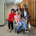 PSV-spelers maken indruk in het Catharina Ziekenhuis