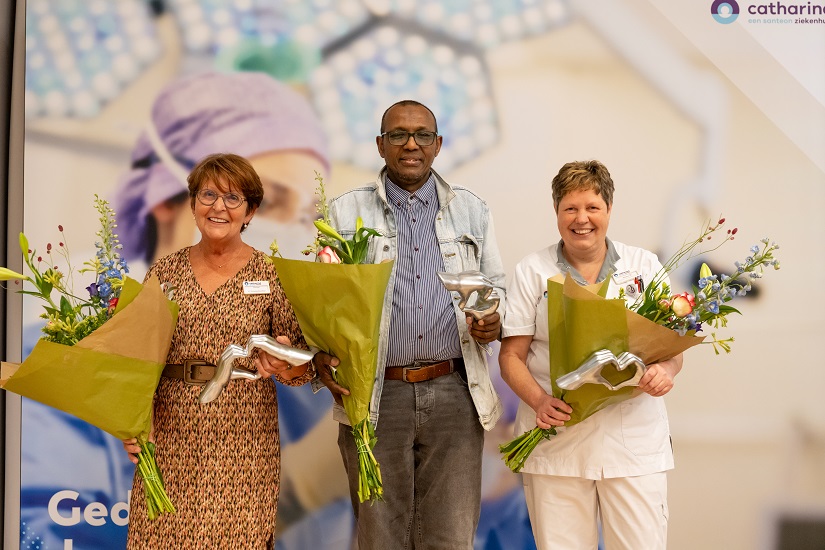 Rachel Jansen, Ahmed Yonis en Mieke van den Hoven